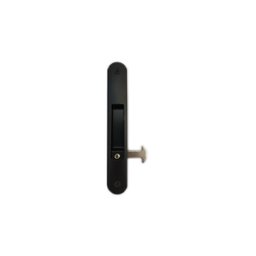 Fecho concha com lingueta FEC 636 para janela de correr - Preto - 1