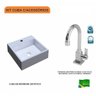 Kit Cuba Q355 Torneira Luxo 1195 Metal 1/4 Volta Compace - 3