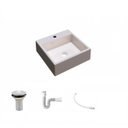 Ver imagem 2 de Kit Cuba Q355 Válvula 1 Polegada Sifão Pvc Flexível Compace