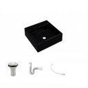 Ver imagem 2 de Kit Cuba Q355 Válvula 1 Polegada Sifão Pvc Flexível Compace