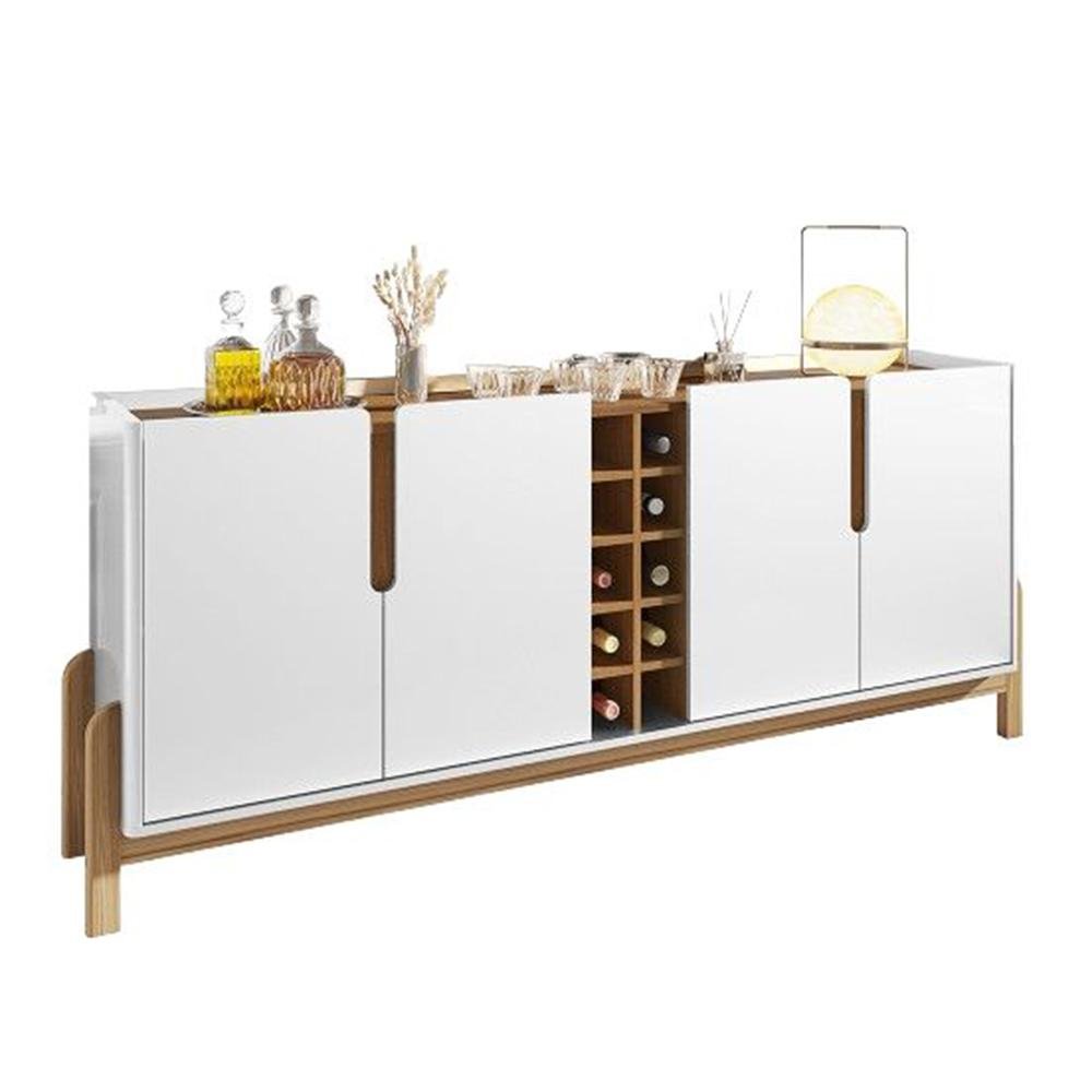 Buffet 190cm 4 Portas Lizz Casa D Branco/cedro - 7