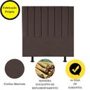 Ver imagem 4 de Cabeceira Estofada de Cama Casal Queen 160 Cm Taís Corino Marrom