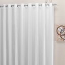 Ver imagem 2 de Cortina 4,00x2,30 Sala Quarto Cozinha Voil Forro Blackout:gelo
