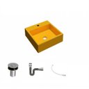 Ver imagem 2 de Kit Cuba Q355 Válvula Click 1 Polegada B Sifão Cromado Flexível Compace