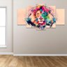 Quadro Mosaico Lion Colors - 3