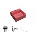 Ver imagem 2 de Kit Cuba Q355 Válvula Click 1 Polegada B Sifão Cromado Flexível Compace