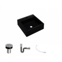 Ver imagem 2 de Kit Cuba Q355 Válvula Click 1 Polegada B Sifão Cromado Flexível Compace