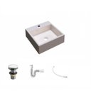 Ver imagem 2 de Kit Cuba Q355 Válvula Click 1 Polegada G Sifão Pvc Flexível Compace