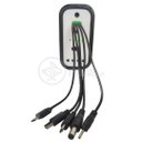 Ver imagem 7 de Kit Lanterna Placa Solar Carregador Portatil Energia Emergência Painel Lampadas Acampamento Camping