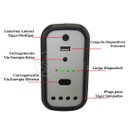 Ver imagem 4 de Kit Lanterna Placa Solar Carregador Portatil Energia Emergência Painel Lampadas Acampamento Camping
