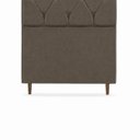 Ver imagem 6 de Cabeceira para Cama Solteiro Estofada ,088 ,Mts Zoe Vilajo: Suede Marrom