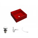 Ver imagem 2 de Kit Cuba Q355 Válvula Click 1 Polegada G Sifão Pvc Flexível Compace