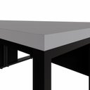 Ver imagem 7 de Plataforma de Trabalho 4 Pessoas 3,00m X 1,20m Pés Metal F5 Cor:cinza Sagrado com Preto