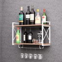 Ver imagem 6 de 4 Suporte Nicho Prateleira Industrial Parede 37x20cm Branco