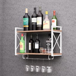 4 Suporte Nicho Prateleira Industrial Parede 37x20cm Branco - 6