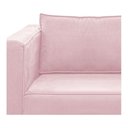 Ver imagem 2 de Poltrona Decorativa Europa Suede Rosa Bebê