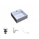 Ver imagem 2 de Kit Cuba Q355 com Válvula Click 1 1/2'' + Sifão Pvc e Flexível Compace