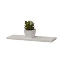 Ver imagem 1 de Prateleira Branca Mdf 40 X 20cm Suporte Invisível