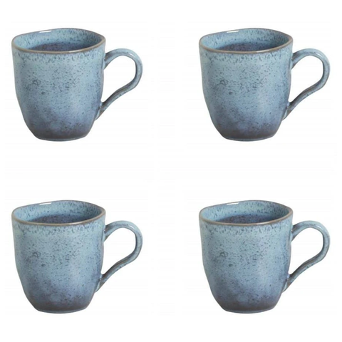 Conjunto de 4 Canecas Organico Breeze 273ml - Porto Brasil
