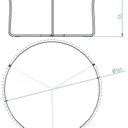Ver imagem 3 de Mesa de Centro Redonda para Sala de Estar Luma