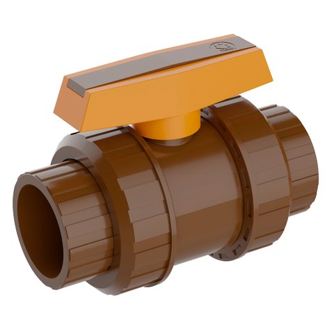 Registro Esfera Soldavel Duas Porcas Tigre 110mm