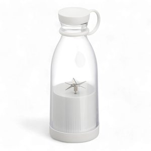 Liquidificador Fresh Juice 380ml Branco Usb Recarregável