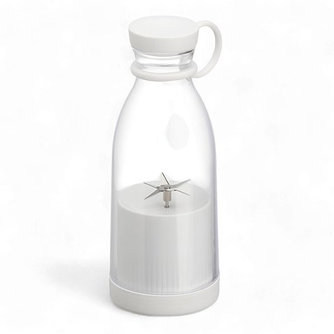 Liquidificador Fresh Juice 380ml Branco Usb Recarregável