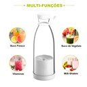 Ver imagem 3 de Liquidificador Fresh Juice 380ml Branco Usb Recarregável