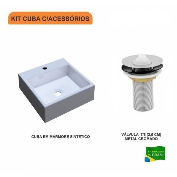 Kit Cuba Q355 com Válvula Metal 1 Polegada Compace - 3