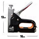 Ver imagem 6 de Kit Grampeador Pinador de Tapeceiro Profissional Maleta Kit Completo 4 a 14mm 300 Grampos Pregos