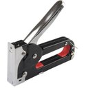 Ver imagem 1 de Kit Grampeador Pinador de Tapeceiro Profissional Maleta Kit Completo 4 a 14mm 300 Grampos Pregos