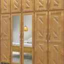 Ver imagem 3 de Guarda-roupa 12 Portas 3 Gavetas Grécia Freijó Madeira Pinus - Cavazotto