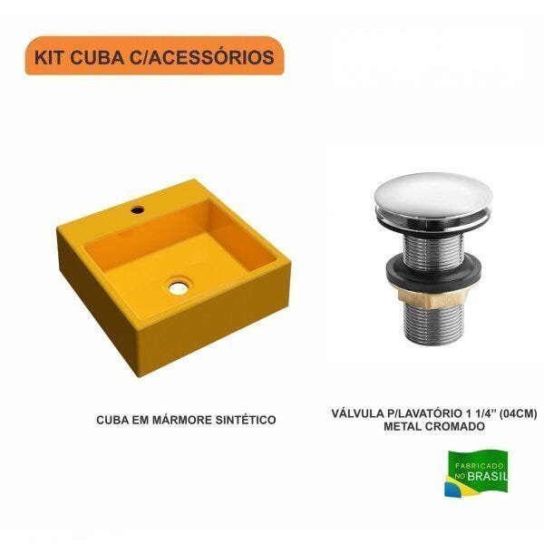 Kit Cuba Q355 com Válvula Click 1 1/2 Polegada Compace - 3