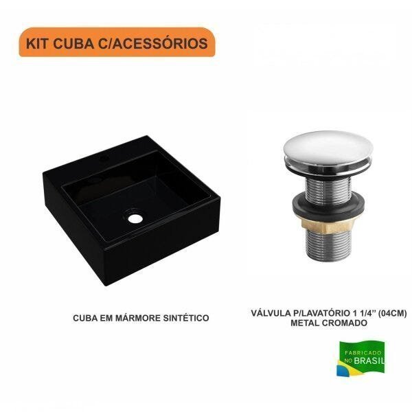 Kit Cuba Q355 com Válvula Click 1 1/2 Polegada Compace - 3
