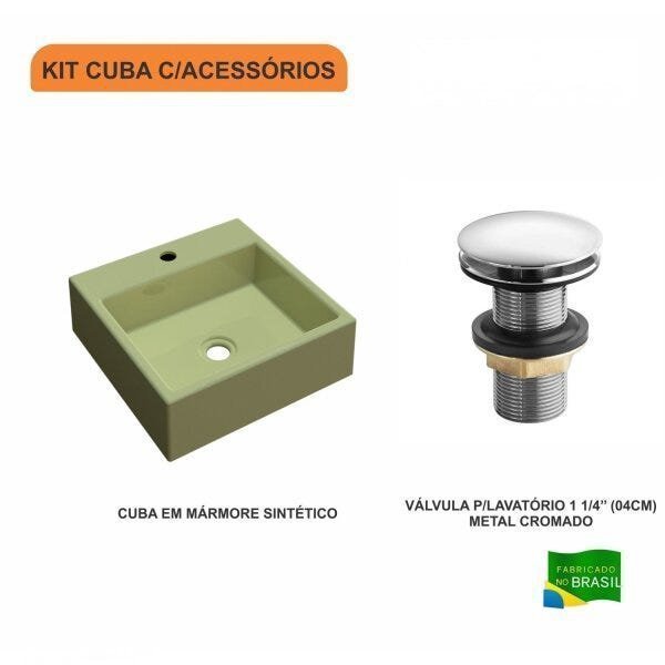 Kit Cuba Q355 com Válvula Click 1 1/2 Polegada Compace - 3