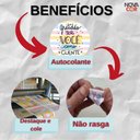 Ver imagem 4 de Adesivo Gratidão Ter Você como Cliente Redondo 3x3cm Cores 200un