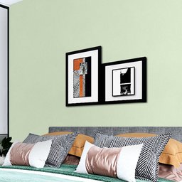 Kit 5 Rolos Papel Parede Lavavel Textura Linho Verde Claro Open Star 32655 - 5