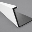 Ver imagem 7 de Kit Guarnição de PVC Revestido em Pet 220CMX7CM Onedoor Branco
