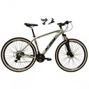 Ver imagem 1 de Bicicleta Aro 29 Ksw Xlt Alumínio 24v Câmbios Shimano Garfo Suspensão Pneu Faixa Bege Cinza 15