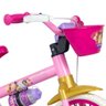 Bicicleta Aro 12 para Criança Menina Princesa com Capacete Nathor - 4