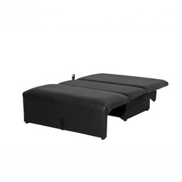 Sofá Cama Malu - Preto Corino - 3