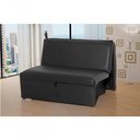 Ver imagem 2 de Sofá Cama Malu - Preto Corino