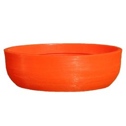 Vaso Planta 55x20 Bacia Cuia Polietileno BGPLASTICOS V1455 PRETO 002 - 12
