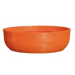 Vaso Planta 55x20 Bacia Cuia Polietileno BGPLASTICOS V1455 PRETO 002 - 16