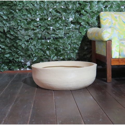 Vaso Planta 55x20 Bacia Cuia Polietileno BGPLASTICOS V1455 PRETO 002