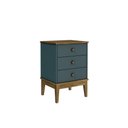 Ver imagem 2 de Mesa De Cabeceira - Colonial 450X660X380 Mm 3 Gav Movel Bento M. BENTO