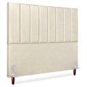 Ver imagem 1 de Cabeceira Casal 140 Cm com Frame Carla Corino Bege Artte