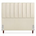 Ver imagem 5 de Cabeceira Casal 140 Cm com Frame Carla Corino Bege Artte
