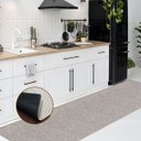 Ver imagem 1 de 1 Tapete Passadeira Cozinha Antiderrapante Nt Mf 46x180