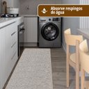 Ver imagem 6 de 1 Tapete Passadeira Cozinha Antiderrapante Nt Mf 46x180